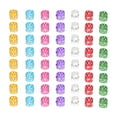 thumbnail image 1 of Miangastore 50pcs Hair Braid Rings Dreadlocks Rhinestone Hair Accessories for Women Fashion Shows, 1 of 8