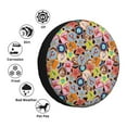 thumbnail image 4 of Yiaed Beach Life Print Tire Wheel Cover, Waterproof Spare Tire Cover Fit for Jeep, Truck,Trailer, RV, SUV, Camper and Most Vehicle-15 inch, 4 of 6