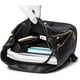 thumbnail image 3 of Bolso de hombro de moda, mochila de cuero PU para mujeres y niñas, mochila de viaje (negro), 3 of 5