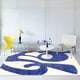 thumbnail image 5 of Abstract Pattern Large Area Living Room Decorative Carpets Green Minimalist Bedroom Bedside Carpet Minimalist Creative Art Rugs My Lux Decor Round, 5 of 10