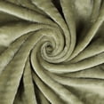 thumbnail image 6 of Superior Fleece Plush Fluffy Soft Blanket, Solid Sage, Throw, 6 of 7