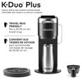 thumbnail image 4 of Cafetière une tasse à la fois Keurig K-Duo Plus, 4 of 11