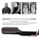 thumbnail image 4 of Plancha de barba para hombre, peine calefactor, cepillo eléctrico para el pelo, peine multifuncional, plancha alisadora, cepillo para alisar el cabello., 4 of 5