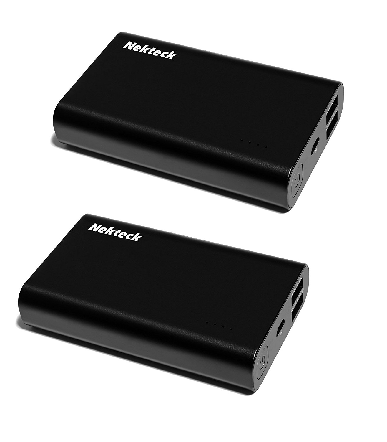 Nekteck [2 Pack] 10050mAh Power Bank with Quick Charge 3.0 Output, Power Pack Portable Phone
