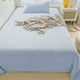 thumbnail image 1 of Juego de sábanas de franela suave con funda de almohada, ropa de cama acogedora y mullida, funda de forro polar cálida, tela antiestática, material que no se hace bolos, 160x230 cm para dormitorio,, 1 of 6