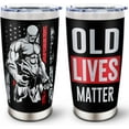 thumbnail image 1 of Athenstics Gifts For Men Tumbler, Birthday Gifts For Men, Retirement Gifts - Old Lives Still Matter Gifts For Men - Funny Christmas Gift For Men Dad Grandpa Papa Uncle Him, Gag Gifts Coffee Cup 20oz, 1 of 6