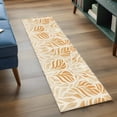 thumbnail image 4 of Orange Beige Abstract Runner Rug 2x6 FT, Non Slip Hallway Rugs, Modern Ombre Vintage Art Washable Soft Floor Carpet Non-Shedding Throw Runner Carpet Long Rug for Entryway Kitchen Bedside Sliding Door, 4 of 8