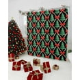 thumbnail image 5 of Christmas Tree Shower Curtain, Xmas Pine Tree Red Bow Winter Geometric Black Waterproof Fabric Shower Curtains with 12 Hooks, Bathroom Curtain Set for Bathroom Accessories Decor, 72 x 78 Inches, 5 of 9