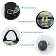 thumbnail image 7 of FORMRS Women's Travel Backpack Purse Anti-Theft Hidden Pockets Casual Shoulder Bag, Red Sitting on The Moon, 7 of 7
