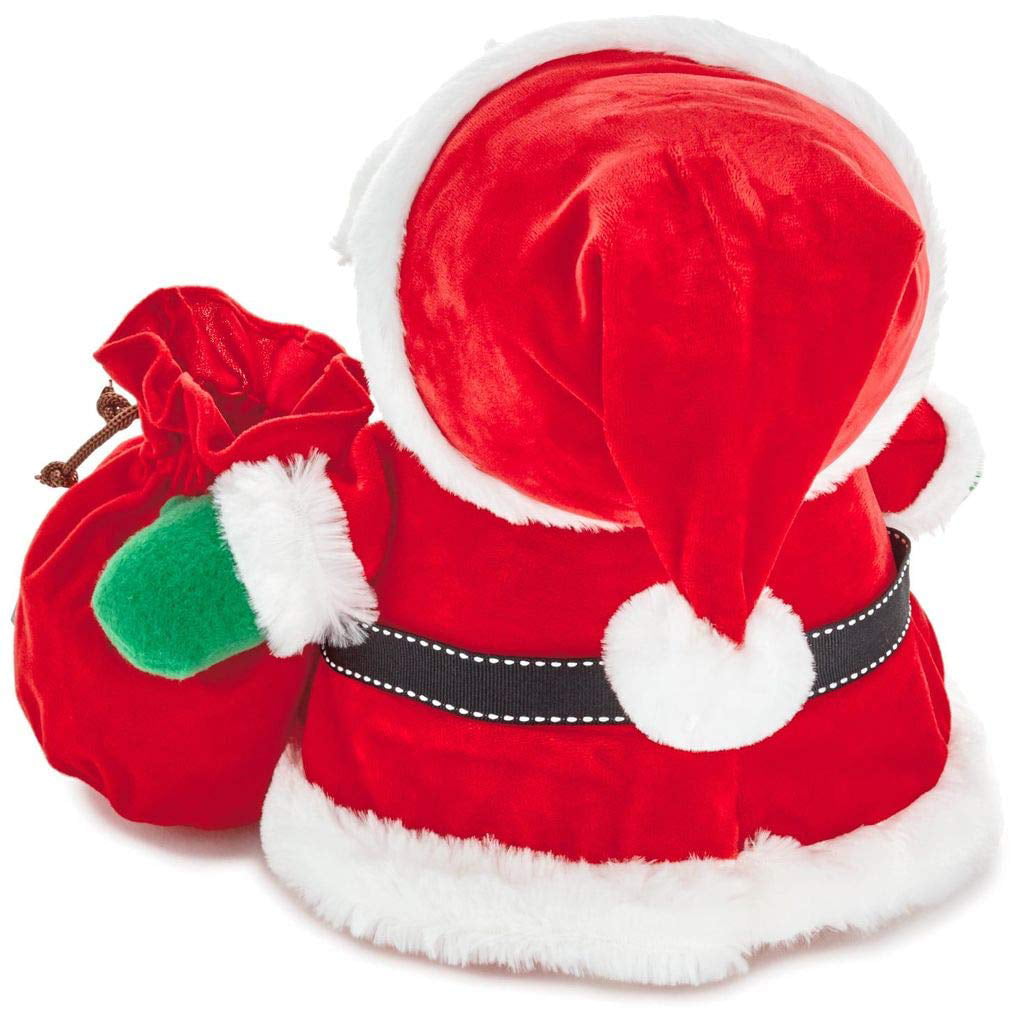 Hallmark Countdown to Christmas Santa Stuffed Animal with Sound 