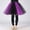 Black, variant on Skirts for Women Skirt Women's Flowy Mesh Tutu Skirt For Casual Performance Play Layered Skirt With Print Spring Summer Fashion Sky Blue L
