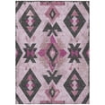 thumbnail image 2 of Addison Rugs Chantille Indoor/Outdoor Transitional Aztec Pink Machine Washable Rectangle Rug, 9' x 12', 2 of 8