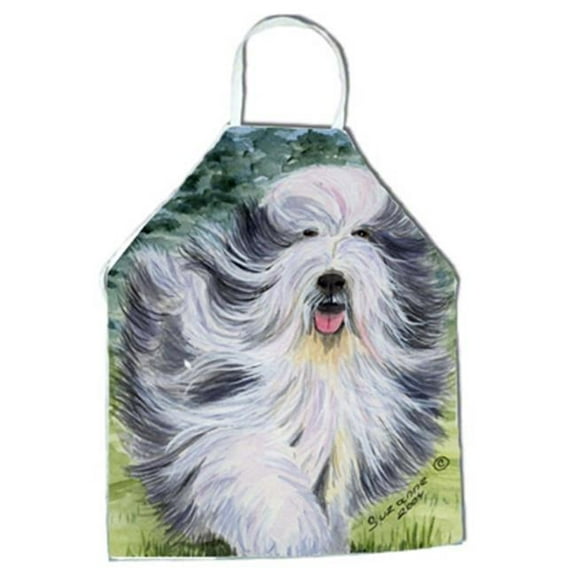 Bearded Collie Apron - 27 H x 31 W in.