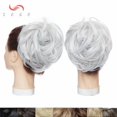 thumbnail image 2 of SEGO Tousled Updo Messy Bun Hair Piece Hair Extension Ponytail with Elastic Rubber Band Updo Extensions Hairpiece Synthetic Ponytail Extensions Scrunchies for Women., 2 of 8
