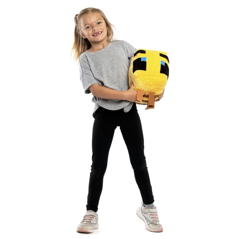 Minecraft Bee Plush Pillow Buddy, Glow in the Dark photo 7