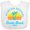 AA-White, variant on Inktastic Summer Enjoy the Sunshine Destin Beach Florida in Blue Boys or Girls Baby Bib