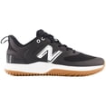 thumbnail image 2 of New Balance Men's Fresh Foam 3000v6 Baseball Turf-Trainer Shoes Black/White 16, 2 of 6