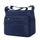 thumbnail image 2 of Bolsos cruzados casuales con múltiples bolsillos, bolsos de hombro de nailon impermeables, 31 x 24 x 11 cm, azul, 2 of 4