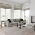 thumbnail image 3 of Evelyn&Zoe 17" Contemporary Clean Lined Metal Coffee Table in Black/Bronze Finish, 3 of 7