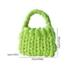 thumbnail image 3 of Bolso tejido a mano para mujer, bolso de hombro de lana islandesa suave a la moda, regalo (verde) Sywqhk Para Estrenar, 3 of 5