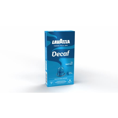 Lavazza Decaf Aluminium Nespresso Compatible Capsules, 10 pods per pack, British Import (Pack of 3)