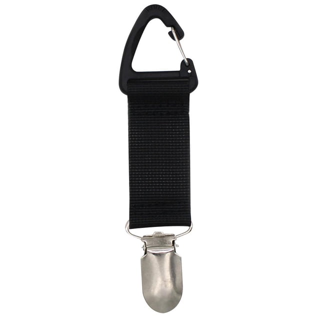 Bolsa con clip para sombrero, de lona, portátil, con clip para guardar sombreros, para viajes al aire libre (negro) Ehuebsd Para Estrenar