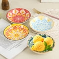 thumbnail image 7 of AHX Multicolor Small Bowls - Ice Cream Dessert Bowl 8.5 oz - Ceramic Bowl Set of 6 - Shallow Bowl - 5.5 x 1.3 inches, 7 of 7