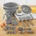 thumbnail image 4 of Mainstays 28-Piece Complete Kitchen Gadget Bundle, Gray, 4 of 5