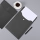 thumbnail image 5 of Bolsa de Archivo A4 de Piel Sintética | Carpeta de Documentos de Gran Capacidad | Organizador de Almacenamiento Empresarial de Pu Impermeable con Cierre Magnético | Portadocumentos para Estudiantes |, 5 of 6