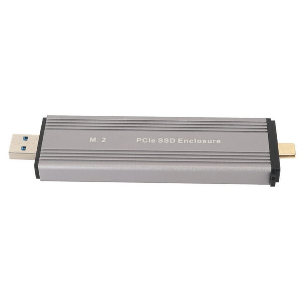 Caja SSD M2 NVMe PCIe ANGGREK Plug and Play Carcasa de Aleación de aluminio 10 Gbps USB32 Gen2 Tipo C