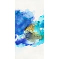 thumbnail image 3 of Combs, Joyce 14x24 Black Modern Framed Museum Art Print Titled - Waterscape II, 3 of 5