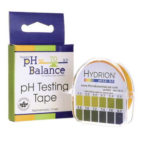 Swanson ph Testing Tape with Dispenser 1 Kit