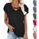 thumbnail image 1 of Conjuntos de maestra/o,Camiseta de manga 3/4 para mujer, blusa informal de cuello redondo, corte holgado, algodón sintético, ideal para el hogar y el uso diario, sopatenor, 1 of 9