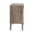 thumbnail image 5 of Home Square 2 Piece Wood Nightstand Set with 2 Drawer in Drifted Gray, 5 of 10