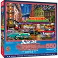 thumbnail image 2 of MasterPieces 550 Piece Jigsaw Puzzle - Rickey's Diner Car - 18"x24", 2 of 6