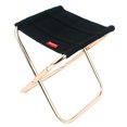 thumbnail image 1 of Asiento plegable JAMW para silla de picnic Taburetes portátiles Jardín Playa Pesca Camping color dorado, 1 of 5