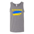 thumbnail image 2 of Ukranian Strong Vintage Mens Graphic Tank Top, Heather Grey, 3X-Large, 2 of 4