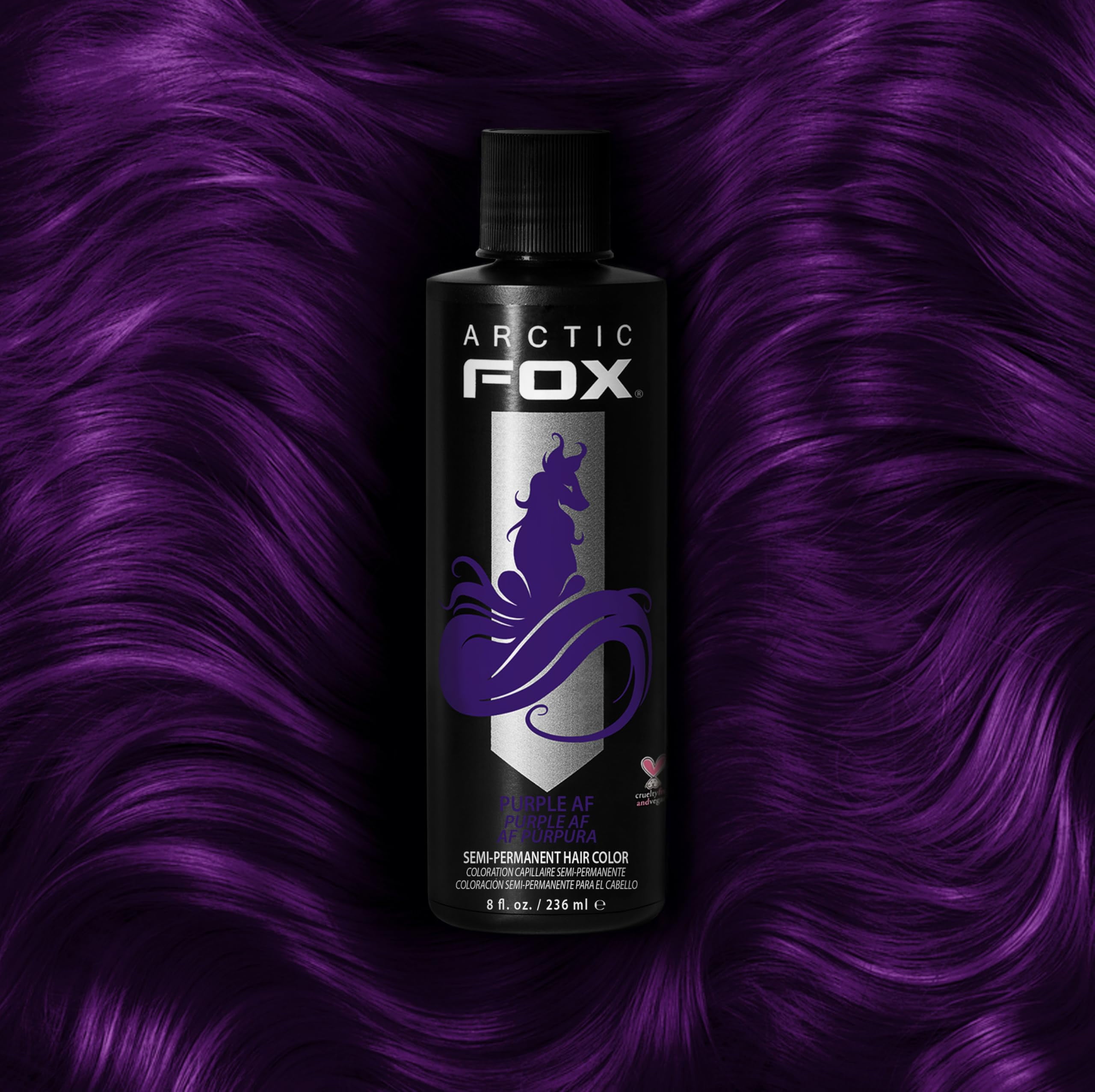 ARCTIC FOX Vegan and Cruelty-Free Semi-Permanent Hair Color Dye