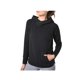 thumbnail image 1 of Top para Mujer con Capucha y Tela Modal Suave Sam's Club Talla M Negro, 1 of 2