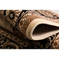 thumbnail image 3 of 7â€™ x 9â€™ Cream and Black Decorative Area Rug, 3 of 9