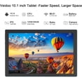 thumbnail image 3 of 2024 Latest Android 11 Tablet 10 inch 2 in 1 Tablet, 4GB RAM+64GB ROM Tablet, 1.8GHz Quad-core Processer, 1280*800 FHD, 8MP Camera, 2.4G/5G Wi-Fi 6 BT 5.0, Tablets with Keyboard| Mouse| Case| Stylus, 3 of 8