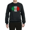 thumbnail image 2 of Wild Bobby, Italian Soccer Its Coming to Rome, Sports, Unisex Crewneck Graphic Sweatshirt, Black, Small, 2 of 4