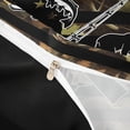thumbnail image 5 of Erosebridal Hunting Fishing Bedding Set Men Camo American Flag Duvet Cover Full Wild Fish Duck Deer Bear Comforter Cover Black Animal Silhouette Camouflage Quilt Cover 2 Pillow Cases, 5 of 7