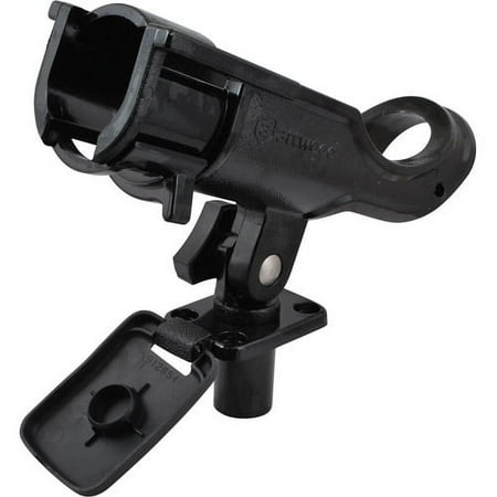 Attwood Kayak Flush Mount Rod Holder Black