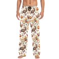 thumbnail image 3 of Thanksgiving Chicken Mens Pajama Pants Cotton Elastic Waistband Lounge Sleep Pajama Bottoms Pj with Pocket, 3 of 7