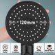 thumbnail image 2 of Shower Head, 5 Modes 120mm Large Panel Shower Head High Pressure with Filter, 2 of 5