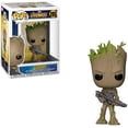 thumbnail image 2 of ¡Funko POP! Marvel: Avengers Infinity War - Groot adolescente con pistola, multicolor, estándar, 2 of 7