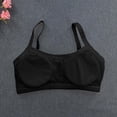 thumbnail image 5 of LRen Little Girl Bras 7-8 Stretchable Training Bras Girl Wireless Sports Bralettes Solid Color Bralette with Built-In Pads Teen Underwear for Girls, 5 of 7
