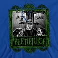 thumbnail image 2 of Beetlejuice Carousel Beetlejuice Unisex Adult Pull-Over Hoodie,Royal, Large, 2 of 6