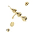 thumbnail image 1 of Kingston Brass KB322FL Robinet de Bidet Royale&44; Laiton Poli, 1 of 1